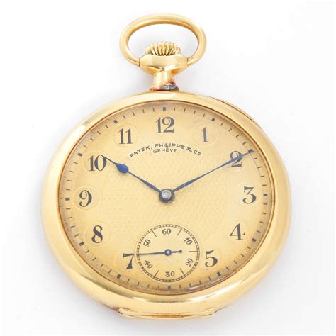 patek philippe pocket watch for sale|Patek Philippe Sector Dial Platinum/Yellow Gold Pocket Watch.